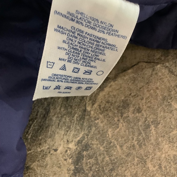 Lands’End Down Puffer Vest Large - Picture 10 of 16